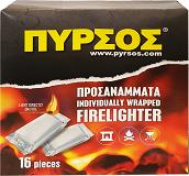 Pyrsos Firelighters 16Pcs
