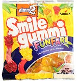 Storck Nimm2 Smile Gummi Funfari Fruitgums With Vitamins 90g