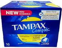 Tampax Compak Tampons Regular 16Τεμ