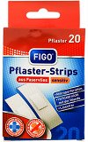 Figo Sensitive Plaster Strips Anti Allergic One Size 20Pcs