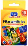Figo Standard Kids Animal Plaster Strips Water Resistant One Size 10Pcs