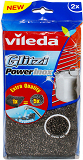 Vileda Power Inox Kitchen Stainless Scrubber 2Pcs