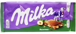 Milka Milk Chocolate With Hazelnut 100g