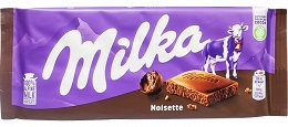 Milka Milk Chocolate Noisette 100g