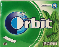 Orbit Spearmint Gums 31g