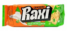 Raxi Κράκερς Κρέμα & Κρεμμύδι 72g