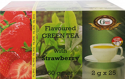 Gred Πράσινο Τσάι Με Φράουλα 25Τεμ