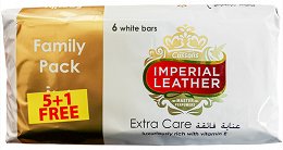 Imperial Leather Extra Care Σαπουνάκια 125g 5+1 Δωρεάν