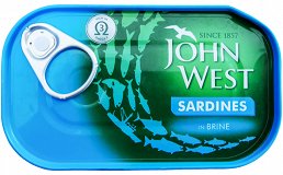 John West Σαρδέλες Σε 'Αλμη 120g