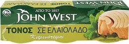 John West Yellowfin Tuna In Olive Oil 3x80g