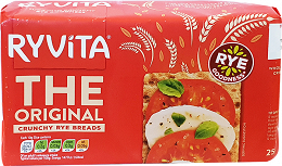 Ryvita Original Crunchy Rye Breads 250g