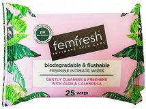 Femfresh Feminine Intimate Wipes 25Pcs