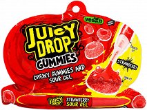 Juicy Drop Gummies Chewy Strawberry Gummies And Sour Gel 57g