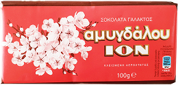 Ion Chocolate With Almonds 100g