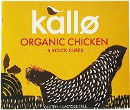 Kallo Organic Chicken Bouillons 6Pcs