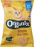 Organix Finger Food Organic Banana Rice Cakes 50g