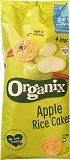Organix Finger Food Οργανικές Ρυζογκοφρέτες Μήλο 28g 4Τεμ