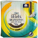 Lil-Lets Ultra Thin Normal With Wings 14Pcs