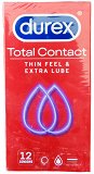 Durex Προφυλακτικά Total Contact 12Τεμ