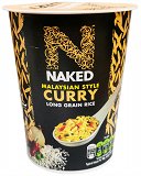 Naked Malaysian Style Curry Long Grain Rice Cup 78g