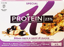 Kelloggs Special K Protein Berry & Nuts Bars 4Τεμ