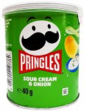 Pringles Κρέμα & Κρεμμύδι 40g