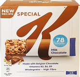 Kelloggs Special K Ολικής Με Σοκολάτα Γάλακτος Bars 6Τεμ
