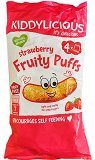 Kiddylicious Strawberry Fruit Puffs Gluten Free 10x4g