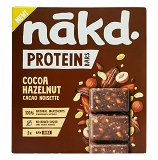 Nakd Protein Cocoa Hazelnut Raw Bars 3x45g