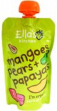 Ella's Kitchen Organic Mangoes Pears Papayas Puree 120g