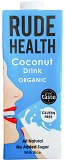 Rude Health Organic Ρόφημα Καρύδας Χωρίς Προσθήκη Ζάχαρης 1L