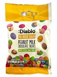 Diablo Peanut Milk Chocolate Treats Χωρίς Ζάχαρη Με Στέβια 40g