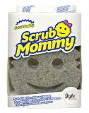 Scrub Mummy Dual Sided Scrubber Sponge Grey 1Τεμ