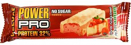 Power Pro Strawberry Cheesecake 32% Protein Bar No Added Sugar 80g