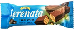 Serenata Twin Dark Γκοφρέτα Σοκολάτας 30g