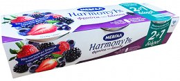 Mevgal Harmony Yoghurt Forest Fruts 1% 170g 2+1 Free