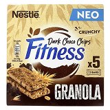 Nestle Fitness Granola Crunchy Bars Dark Choco Cpis 5Τεμ