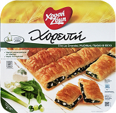 Xrisi Zimi Chorefti Pie With Spinach Mizithra Cheese Leek & Feta Cheese 850g