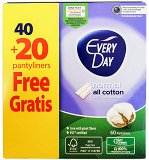 Every Day Normal All Cotton Σερβιετάκια 40+20Τεμ Δώρο