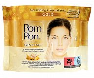 Pom Pon Make Up Removing Wipes With Collagen & Gold For Mature Skin 20Pcs