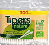 Tipers Natura Cotton Buds 300Pcs
