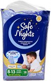 Safe Nights Single Use Elastic Pants For 8-13 Years 14Pcs