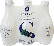 Souroti Mastic Flavouring Sparkling Water 6X250ml