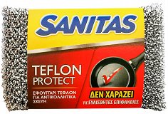 Sanitas Sponge For Teflon 1Pc