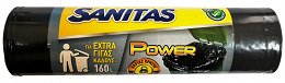Sanitas Power Extra Giga Dustbin Bags 160L 80X110cm 10Pcs