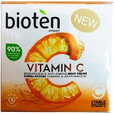 Bioten Vitamin C Λάμψη & Αντιγήρανση Κρέμα Νύχτας 50ml