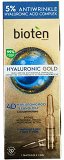Bioten Hyaluronic Gold Replumping & Antiwrinkle Ampoules 7Pcs