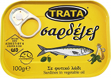 Trata Sardines In Vegetable Oil 100g