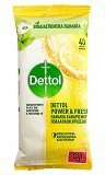 Dettol Surface Cleaning Wipes Lemon & Lime 40Pcs