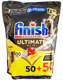 Finish Powerball Ultimate All In 1 Lemon Ταμπλέτες 50+50Τεμ